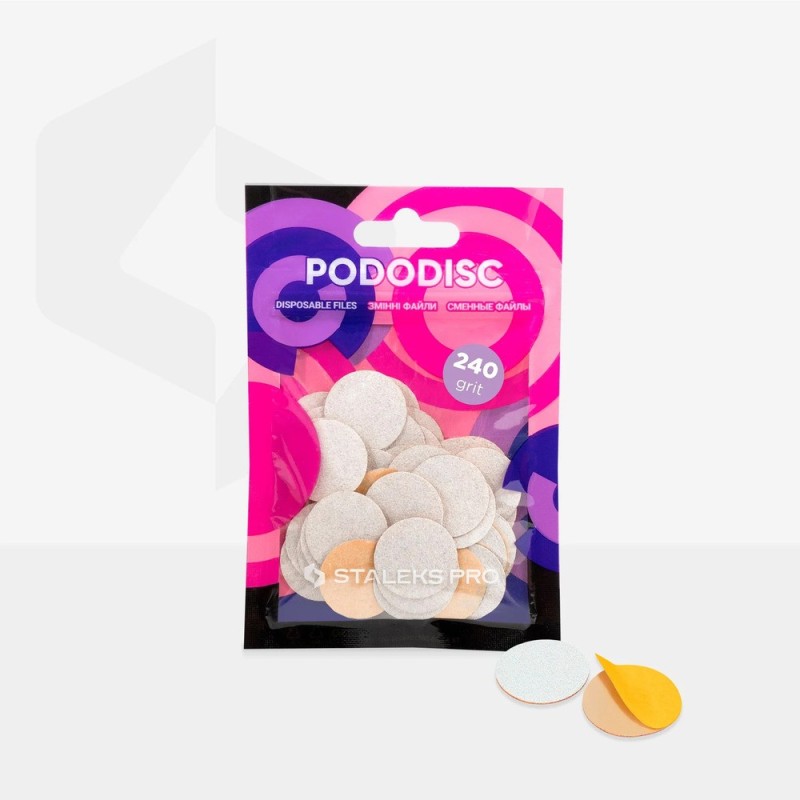 STALEKS EXPERT PDF-20 Ανταλλακτικά Pododisc 20mm 240Grit 50 τεμ STALEKS EXPERT PDF-20 Ανταλλακτικά Pododisc 20mm 240Grit 50 τεμ