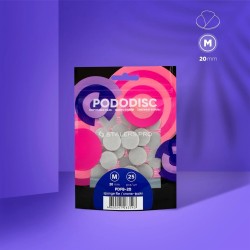 STALEKS EXPERT PDFB-20 Buffer Για PODODISC πεντικιούρ 20 mm 320Grit 25 τεμ