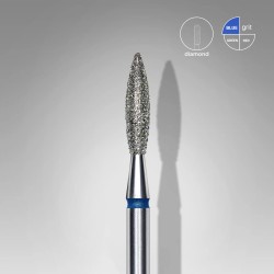 STALEKS EXPERT Διαμαντόφρεζα «φλόγα» μπλε διάμετρος 2,3 mm ενεργό τμήμα 10mm