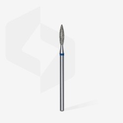 STALEKS EXPERT Διαμαντόφρεζα «φλόγα» μπλε διάμετρος 2,3 mm ενεργό τμήμα 10mm