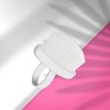STALEKS EXPERT 03 Mini Μανικιούρ βούρτσα-δαχτυλίδι για τον καθαρισμό των νυχιών από σκόνη 10 τεμ