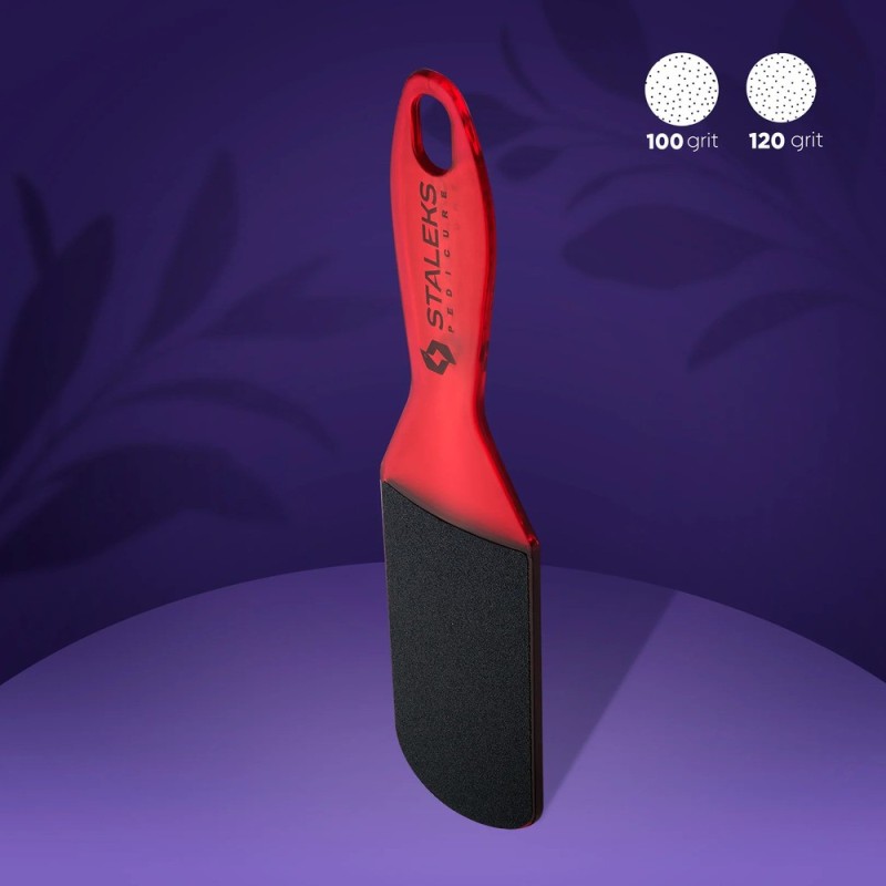 STALEKS EXPERT 10 TYPE 2 Δίπλευρη Ράσπα ποδιών πλαστική, 80/120 Grit STALEKS EXPERT 10 TYPE 2 Δίπλευρη Ράσπα ποδιών πλαστική, 80/120 Grit