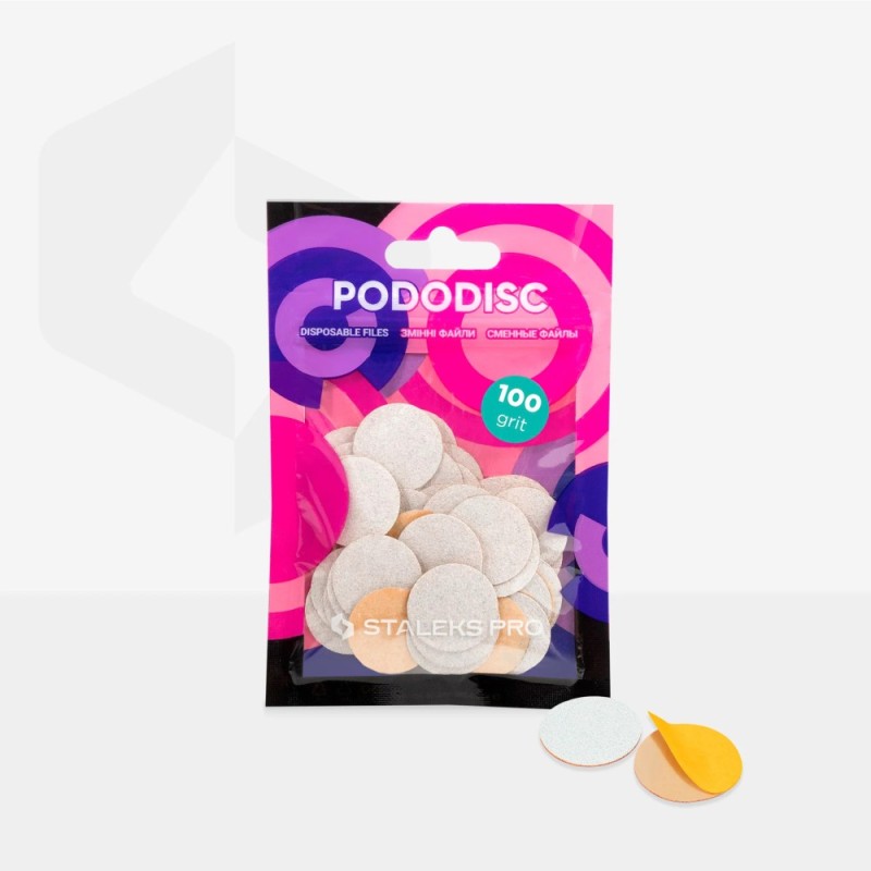 STALEKS EXPERT 20 Ανταλλακτικά Pododisc 20mm 100Grit 50 τεμ