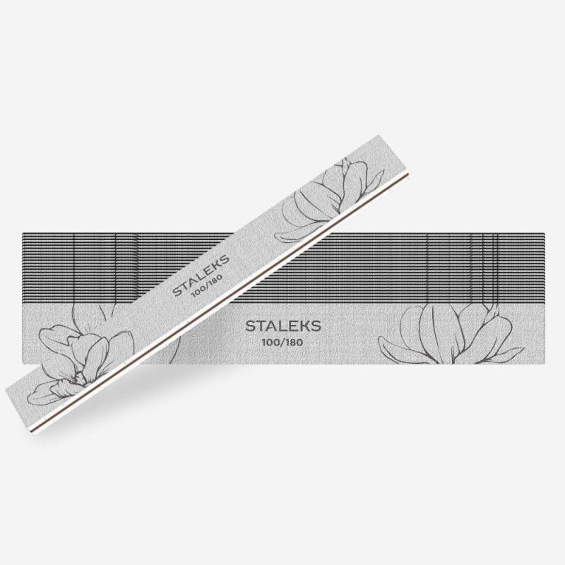 STALEKS EXPERT 20 Ευθεία λίμα Νυχιών 100/180 grit 25 τεμ STALEKS EXPERT 20 Ευθεία λίμα Νυχιών 100/180 grit 25 τεμ