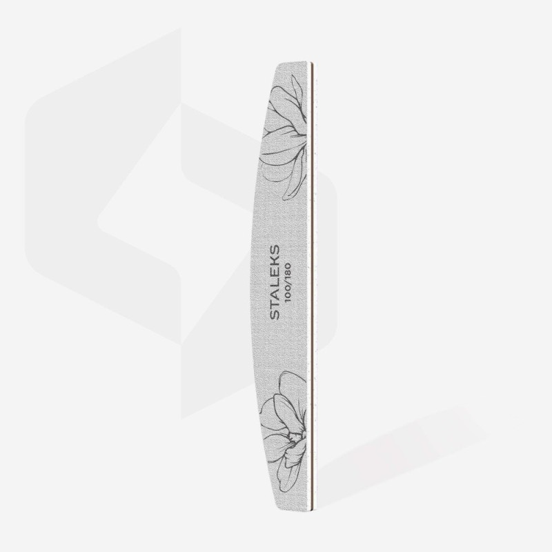 STALEKS EXPERT 40 Μεταλλική Λίμα  Ημισέληνος, 100/180 grit