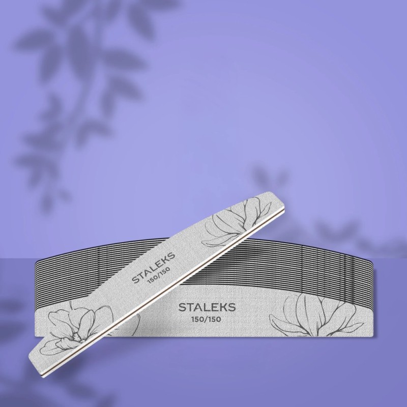 STALEKS EXPERT 40 Λίμα Νυχιών ημισέληνος 150/150 grit 25 Τεμ STALEKS EXPERT 40 Λίμα Νυχιών ημισέληνος 150/150 grit 25 Τεμ