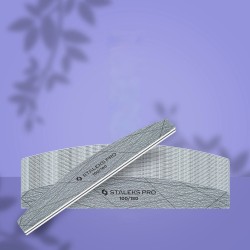 STALEKS SMART 40 Μεταλλική Λίμα Νυχιών Ημισέληνος 100/180 grit 25 τεμ