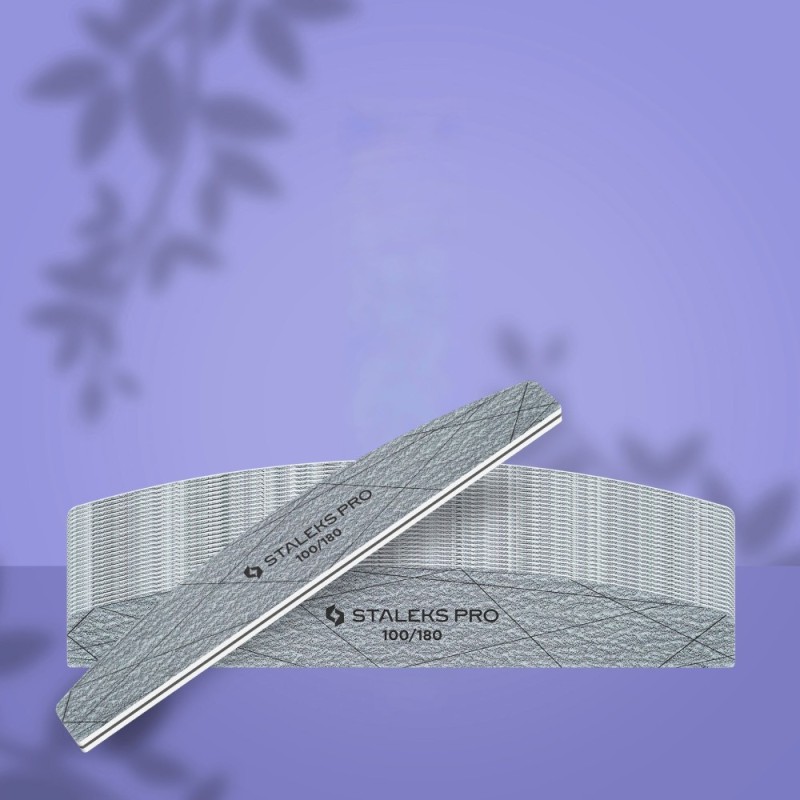 STALEKS SMART 40 Μεταλλική Λίμα Νυχιών Ημισέληνος 100/180 grit 25 τεμ STALEKS SMART 40 Μεταλλική Λίμα Νυχιών Ημισέληνος 100/180 grit 25 τεμ