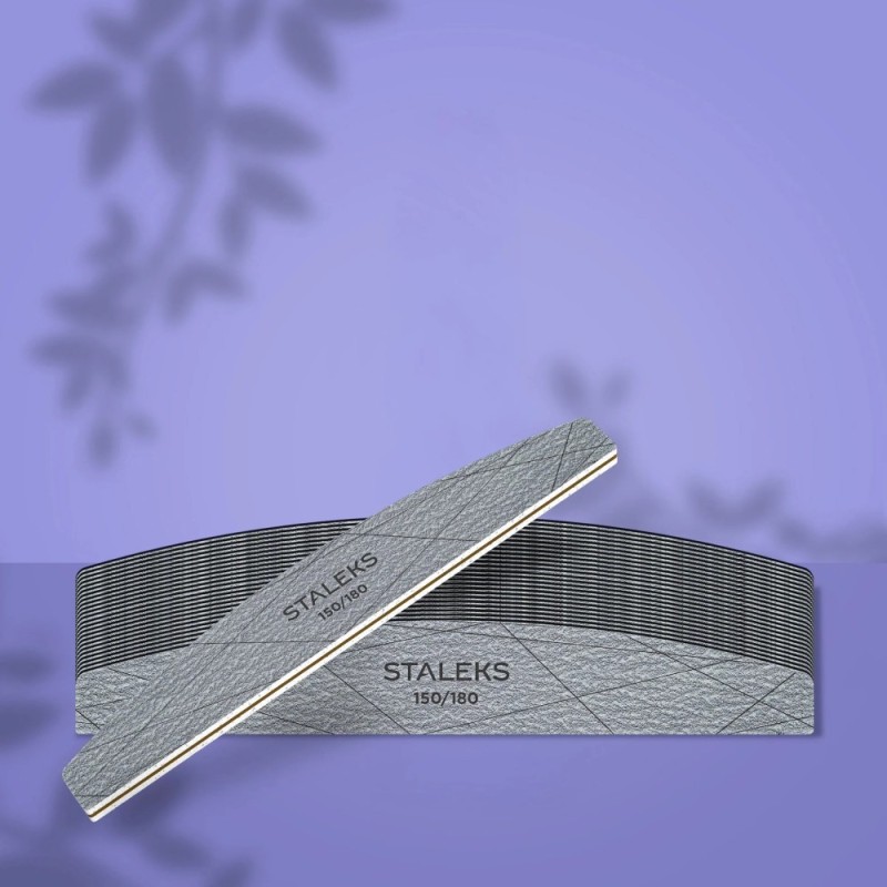 STALEKS SMART 40 Μεταλλική Λίμα Νυχιών Ημισέληνος 150/180 grit 25 τεμ STALEKS SMART 40 Μεταλλική Λίμα Νυχιών Ημισέληνος 150/180 grit 25 τεμ