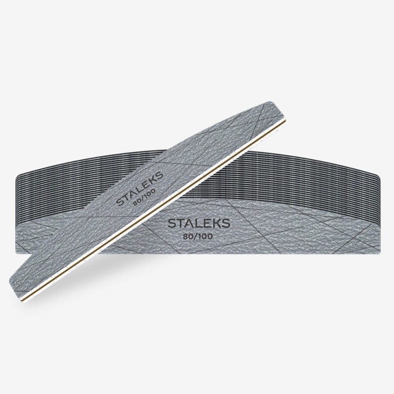 STALEKS SMART 40 Μεταλλική Λίμα Νυχιών Ημισέληνος 80/100 grit 25 τεμ STALEKS SMART 40 Μεταλλική Λίμα Νυχιών Ημισέληνος 80/100 grit 25 τεμ