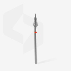 STALEKS EXPERT Διαμαντόφρεζα Δάκρυ Κόκκινο, διάμετρος 4 mm, ενεργό τμήμα 12 mm