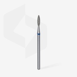 STALEKS EXPERT Διαμαντόφρεζα «φλόγα» μπλε διάμετρος 2,1 mm ενεργό τμήμα 8mm