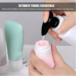 Μπουκαλάκια Ταξιδίου Σιλικόνης 4 τμχ 60ml