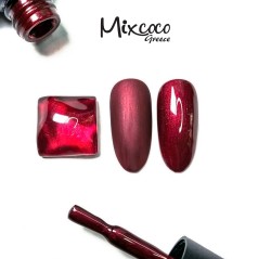 Ημιμόνιμο Βερνίκι Mixcoco DMC-721 15ml Μεταλλικό Κόκκινο