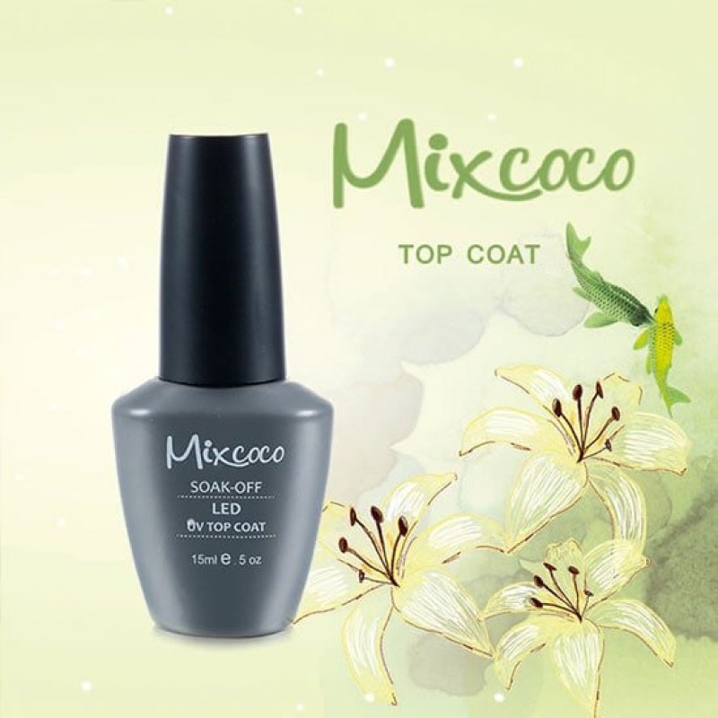 Top Coat Non Wipe (Τοπ) Mixcoco15ml