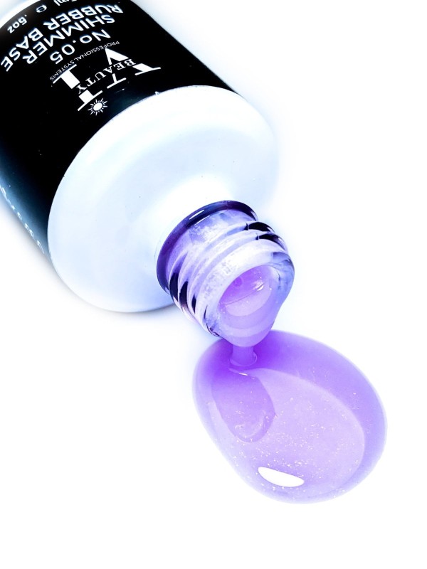 Rubber Base 05 Shimmer Light Purple Beauty VI 15ml