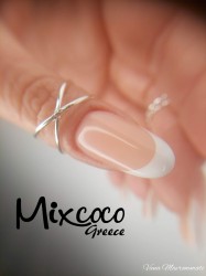 Ημιμόνιμο Βερνίκι Mixcoco Beige Cream French Manicure 15ml