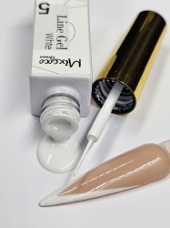 Ημιμόνιμο Βερνίκι Mixcoco LINE GEL 05 White 12ml