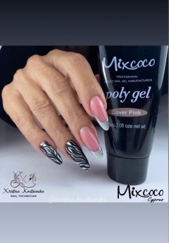 Poly Gel Cover Pink Mixcoco 30ml
