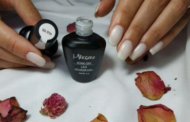 Ημιμόνιμο Βερνίκι Mixcoco Milky White French Manicure 15ml