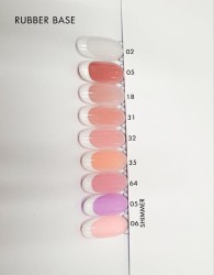 Rubber Base 64 Baby Pink Βάση Καουτσούκ Mixcoco 15ml