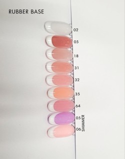 Rubber Base 64 Baby Pink Βάση Καουτσούκ Mixcoco 15ml