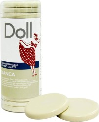 Κερί αποτρίχωσης σε δισκία Doll Λευκό 400ml