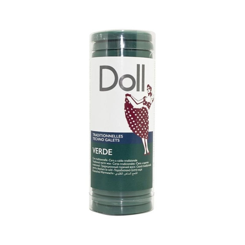 Κερί αποτρίχωσης σε δισκία Doll Χλωροφύλλη 400ml