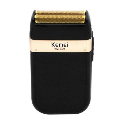 Φορητή αδιάβροχη ξυριστική μηχανή USB – Kemei KM-2024