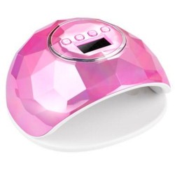 Λάμπα Πολυμερισμού Νυχιών Smart 2.0 Mirror F6 86 Watt 39 Led Pink