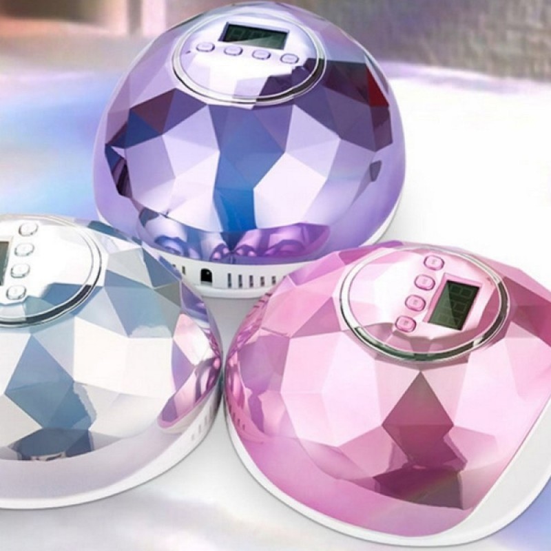 Λάμπα Πολυμερισμού Νυχιών Smart 2.0 Mirror F6 86 Watt 39 Led Pink