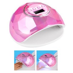 Λάμπα Πολυμερισμού Νυχιών Smart 2.0 Mirror F6 86 Watt 39 Led Pink