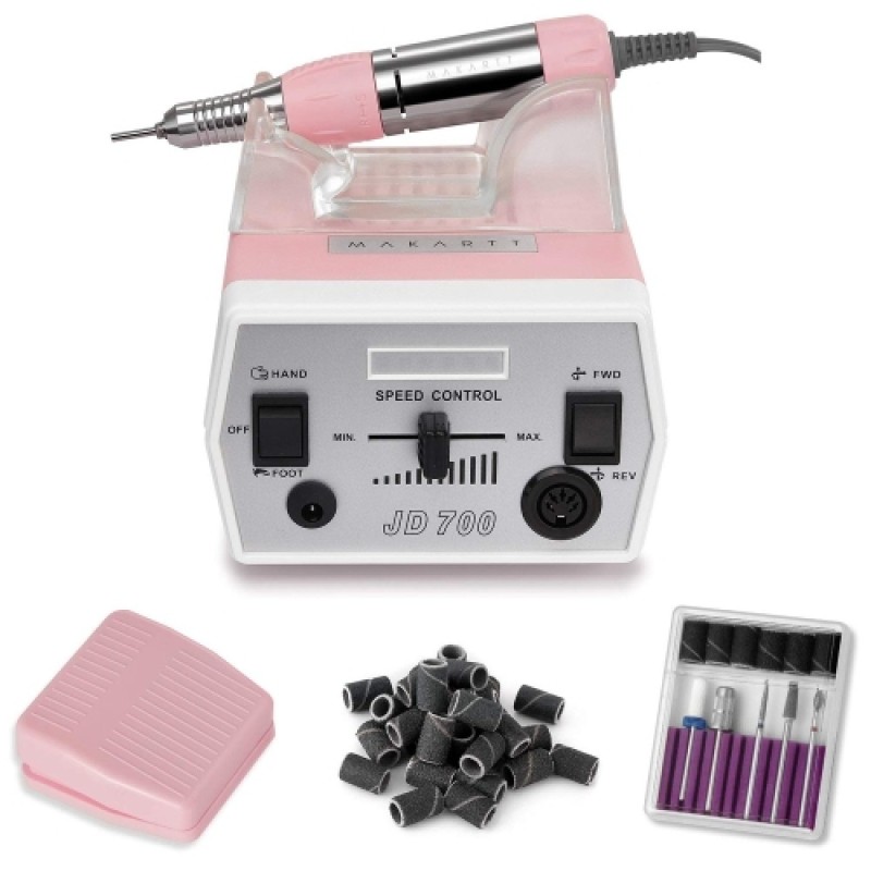 Επαγγελματικός Τροχός Manicure & Pedicure JD 700 35W Pink