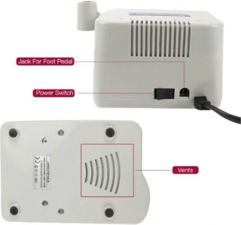 Επαγγελματικός Τροχός Manicure & Pedicure JD 8500 35000rpm 65W