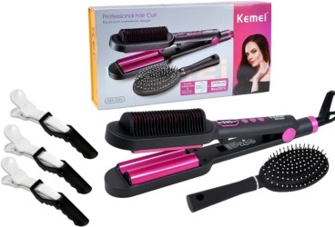 Ηλεκτρικό ψαλίδι και βούρτσα μαλλιών  Multistyler Kemei KM-2263