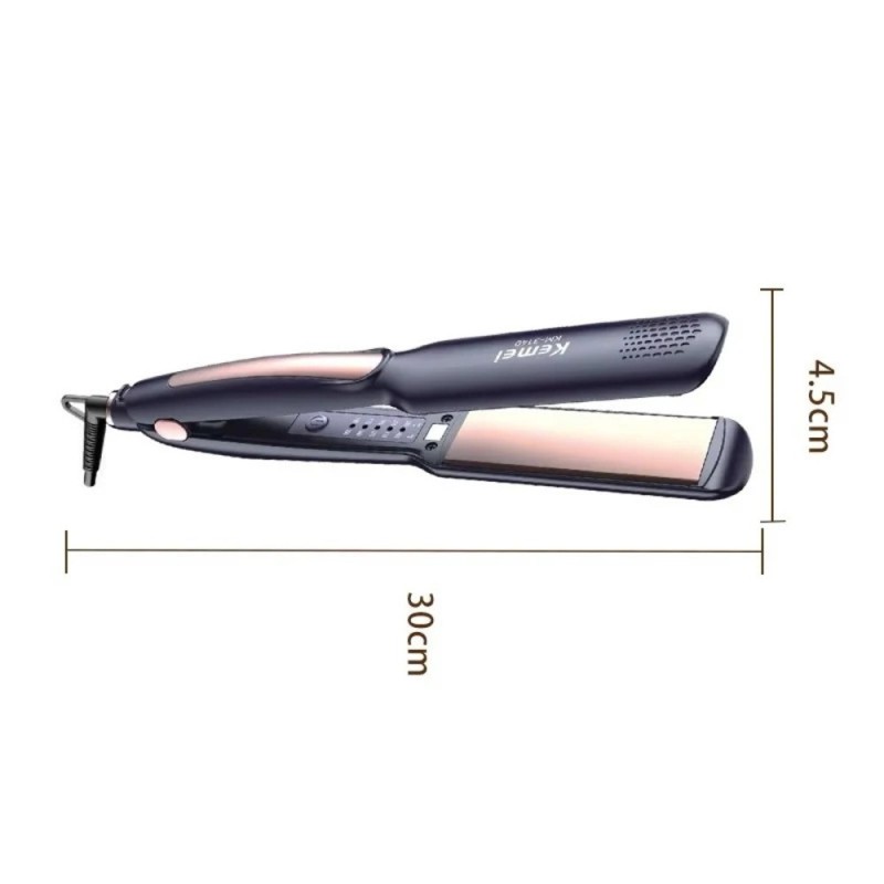 Πρέσα Μαλλιών με Κεραμικές Πλάκες Kemei KM-3140 40W