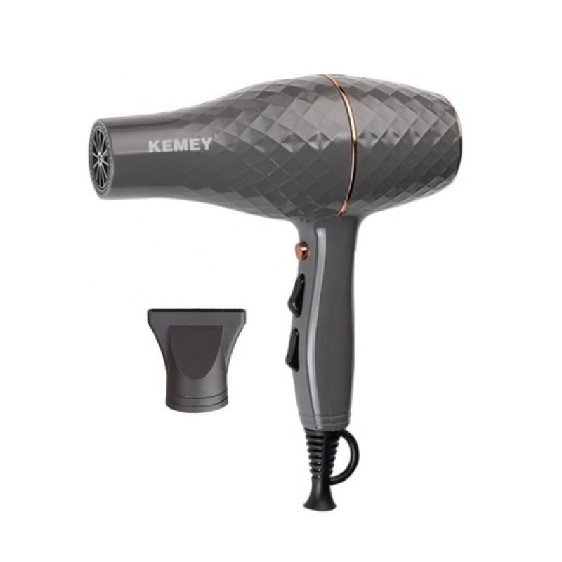 Πιστολάκι Μαλλιών Τεχνολογίας IONIC 4500Wind Power 2000 Watt Kemei KM-9833