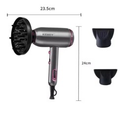 Πιστολάκι Μαλλιών με Φυσούνα 1700 Watt Kemei KM-6841 Πιστολάκι Μαλλιών με Φυσούνα 1700 Watt Kemei KM-6841