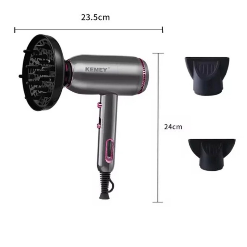 Πιστολάκι Μαλλιών με Φυσούνα 1700 Watt Kemei KM-6841 Πιστολάκι Μαλλιών με Φυσούνα 1700 Watt Kemei KM-6841