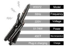 Ψαλίδι Μαλλιών για Μπούκλες – Kemei Curling Iron W337Z Ψαλίδι Μαλλιών για Μπούκλες – Kemei Curling Iron W337Z