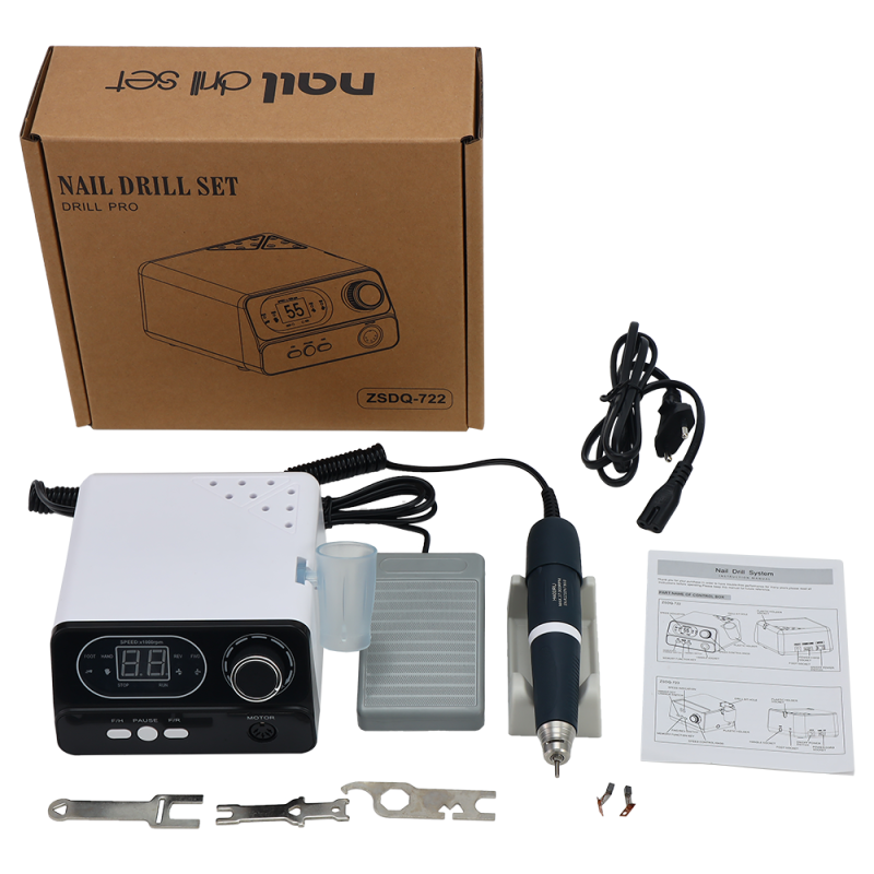 Επαγγελματικός Τροχός Μανικιούρ Πεντικιούρ 80W, 55.000 στροφές ZSDQ 722 Επαγγελματικός Τροχός Μανικιούρ Πεντικιούρ 80W, 55.000 στροφές ZSDQ 722