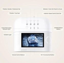 ONAIL AI λάμπα πολυμερισμού White