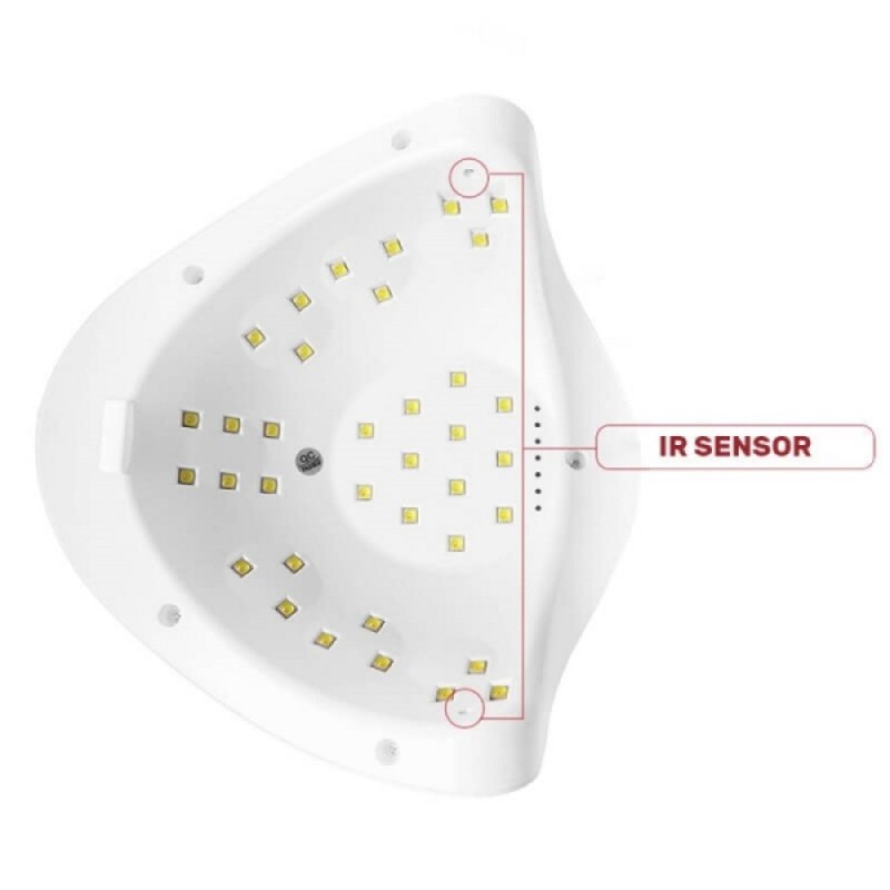 Επαγγελματικό Φουρνάκι Νυχιών Sun X5 Plus Uv/Led 80watt 36 Led