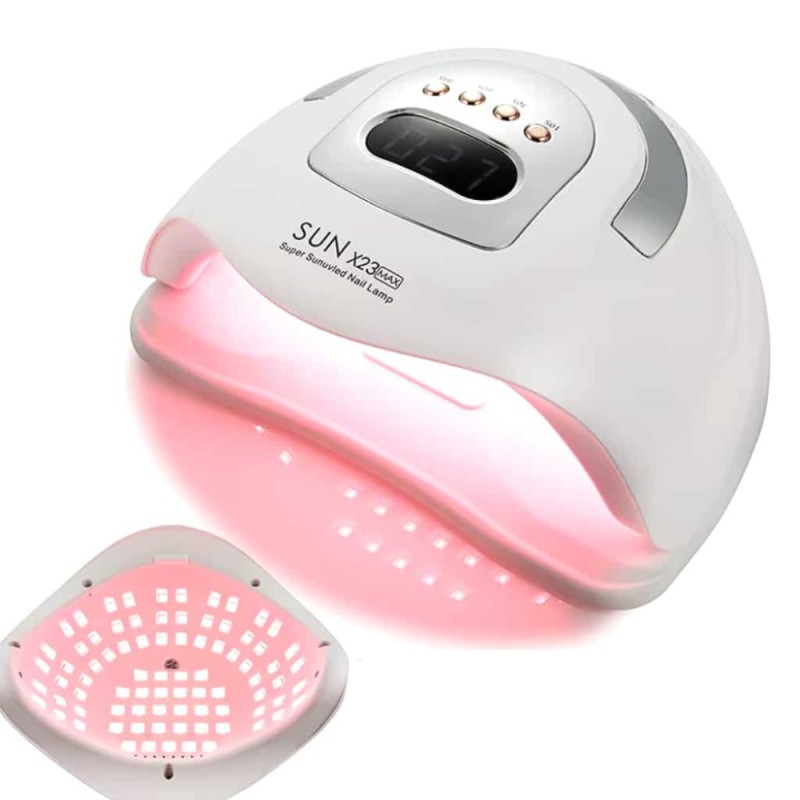 Επαγγελματική Λάμπα Νυχιών SUN X23 MAX Pink Led 380 watt 81 led Επαγγελματική Λάμπα Νυχιών SUN X23 MAX Pink Led 380 watt 81 led