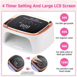 Επαγγελματική Λάμπα νυχιών SUN S10 UV/LED 168W 36 Led Pink