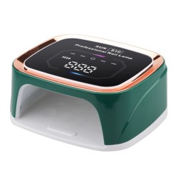 Επαναφορτιζόμενη Λάμπα νυχιών SUN S10 UV/LED 108W 36 Led Green