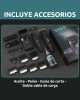 Επαγγελματικό Σετ Κουρευτικής Μηχανής - Trimmer - Shaver Με Κεραμικές Λεπίδες VGR V-640 S3 Επαγγελματικό Σετ Κουρευτικής Μηχανής - Trimmer - Shaver Με Κεραμικές Λεπίδες VGR V-640 S3