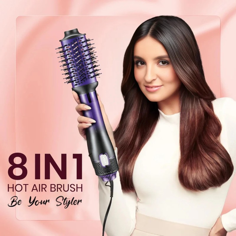 Ηλεκτρική Βούρτσα με Αέρα 8 in 1 Hot Air Styler 1000W VGR 488 Ηλεκτρική Βούρτσα με Αέρα 8 in 1 Hot Air Styler 1000W VGR 488