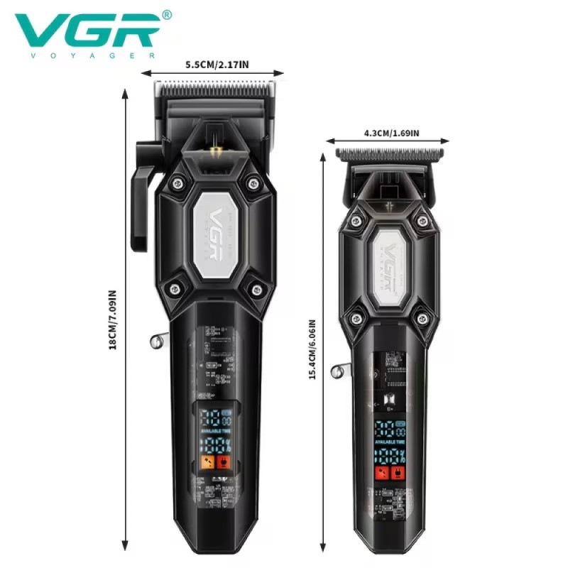Επαγγελματικό Σετ Κουρέματος Clipper & Trimmer VGR V-600 & V-900 Επαγγελματικό Σετ Κουρέματος Clipper & Trimmer VGR V-600 & V-900