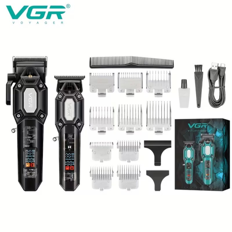 Επαγγελματικό Σετ Κουρέματος Clipper & Trimmer VGR V-600 & V-900 Επαγγελματικό Σετ Κουρέματος Clipper & Trimmer VGR V-600 & V-900